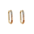 Ovale øreringer, rainbow - A&C Oslo - Design Collection