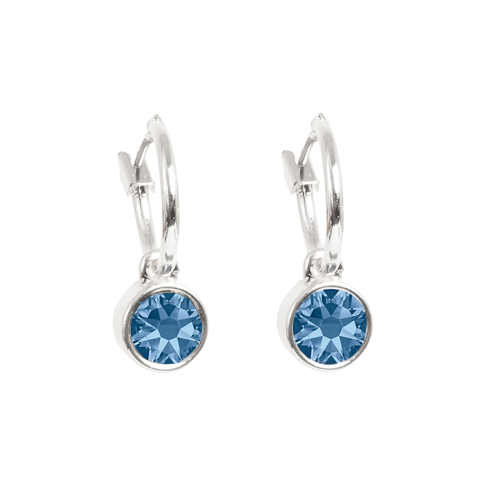 Øreringer, Denim Blue - A&C Oslo - Design Collection