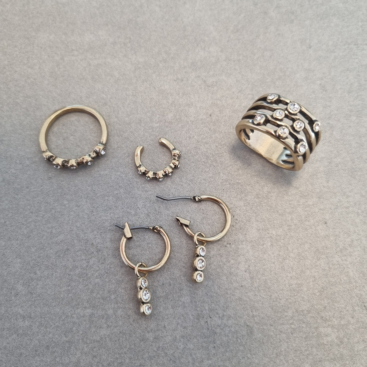 Ear cuff, 2 stk, Natural Basic, S - A&C Oslo - Design Collection_2