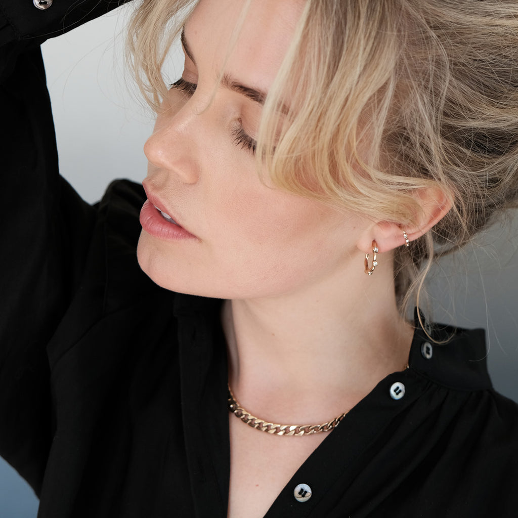 Ear cuff, 2 stk, Natural Basic, S - A&C Oslo - Design Collection_3