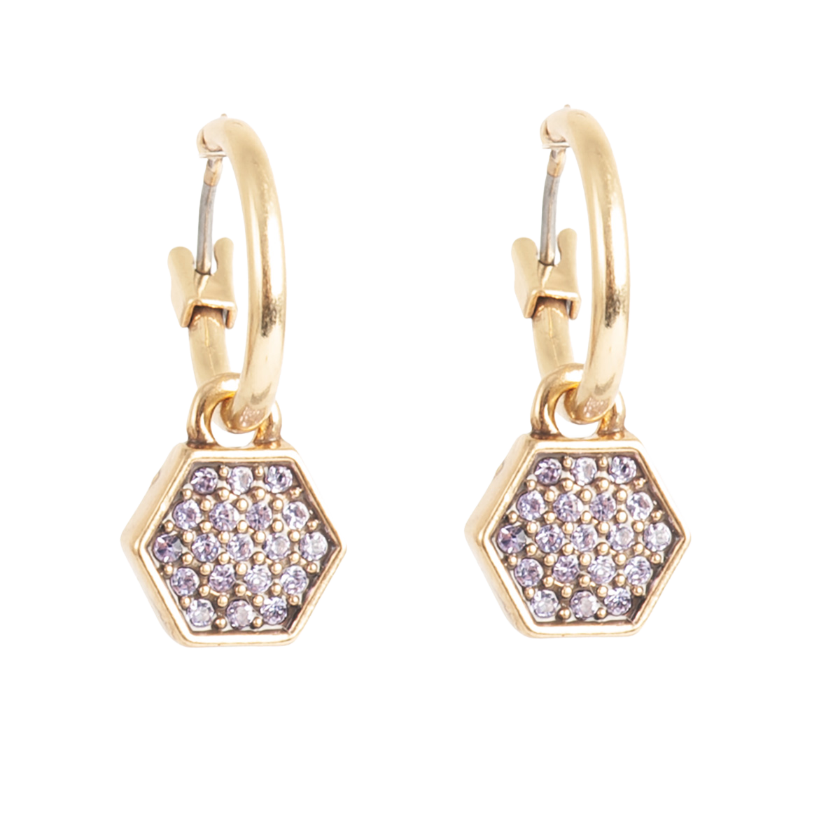 Øreringer med charm, Violet, Fizzy Col - A&C Oslo - Design Collection