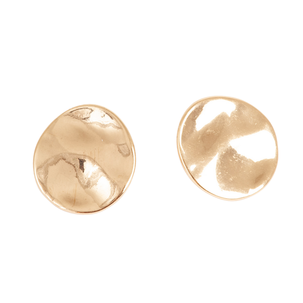 Klips-øredobber, Sculptured, G - A&C Oslo - Design Collection