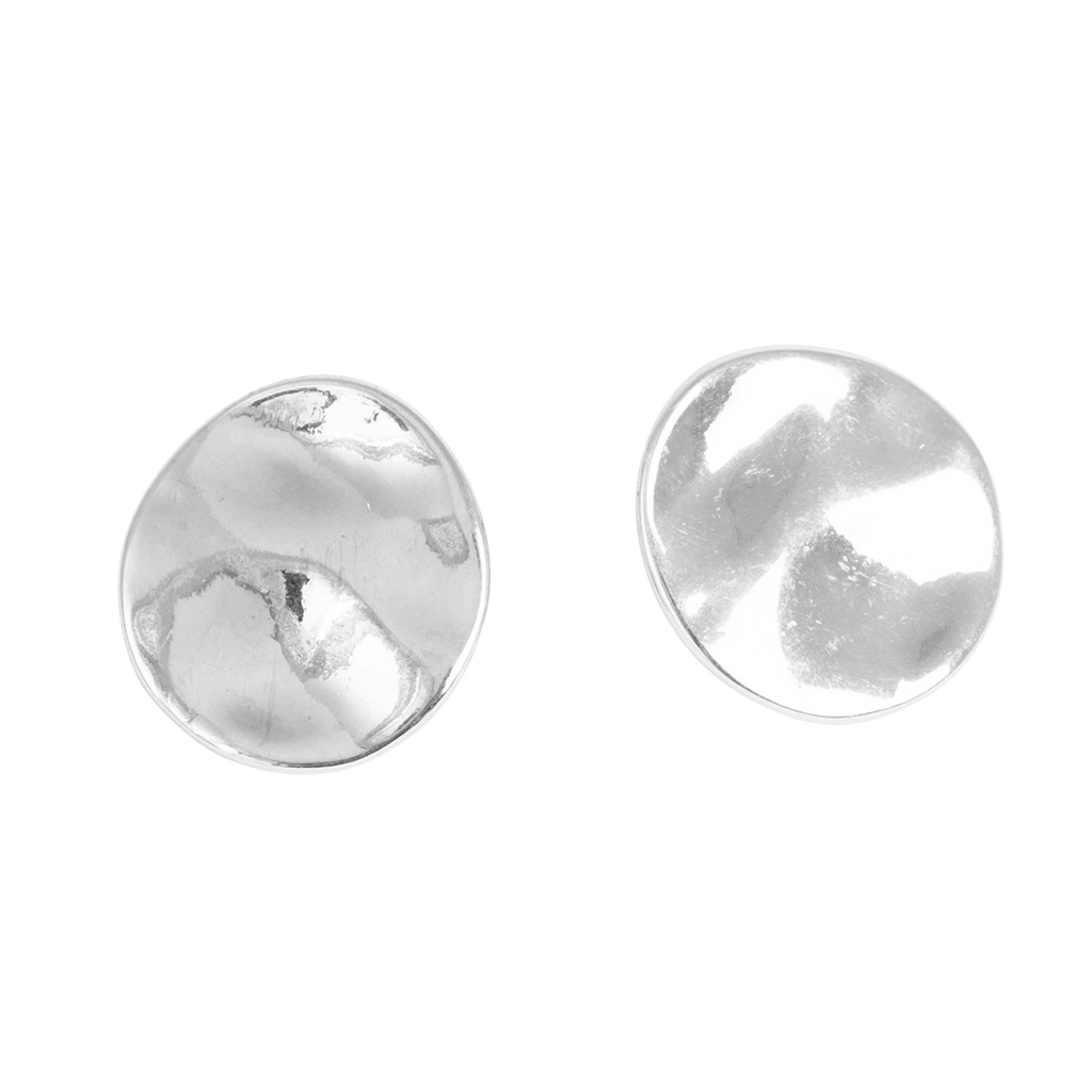 Klips-øredobber, Sculptured, S - A&C Oslo - Design Collection