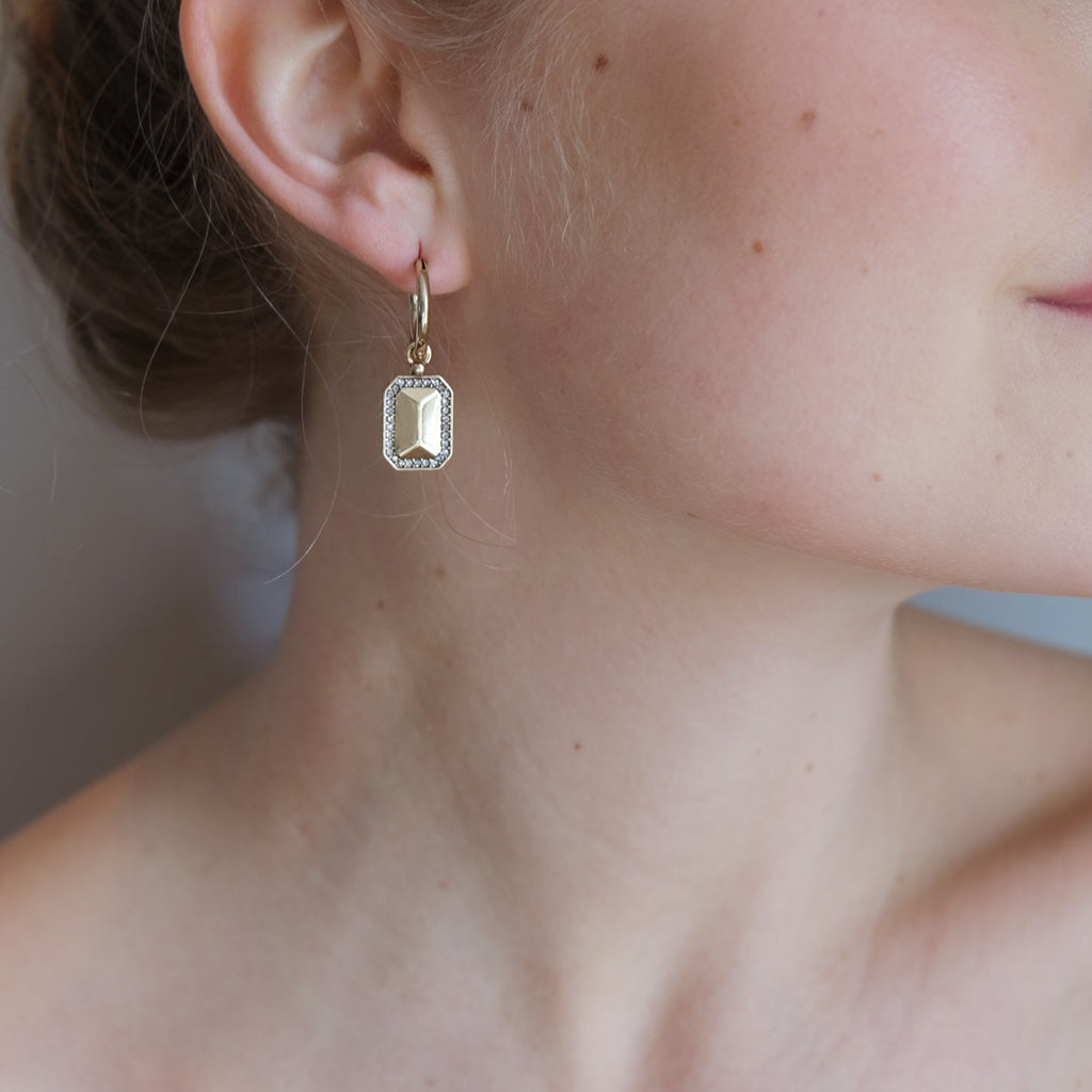 Øreringer, Shiny Facets G - A&C Oslo - Design Collection_2