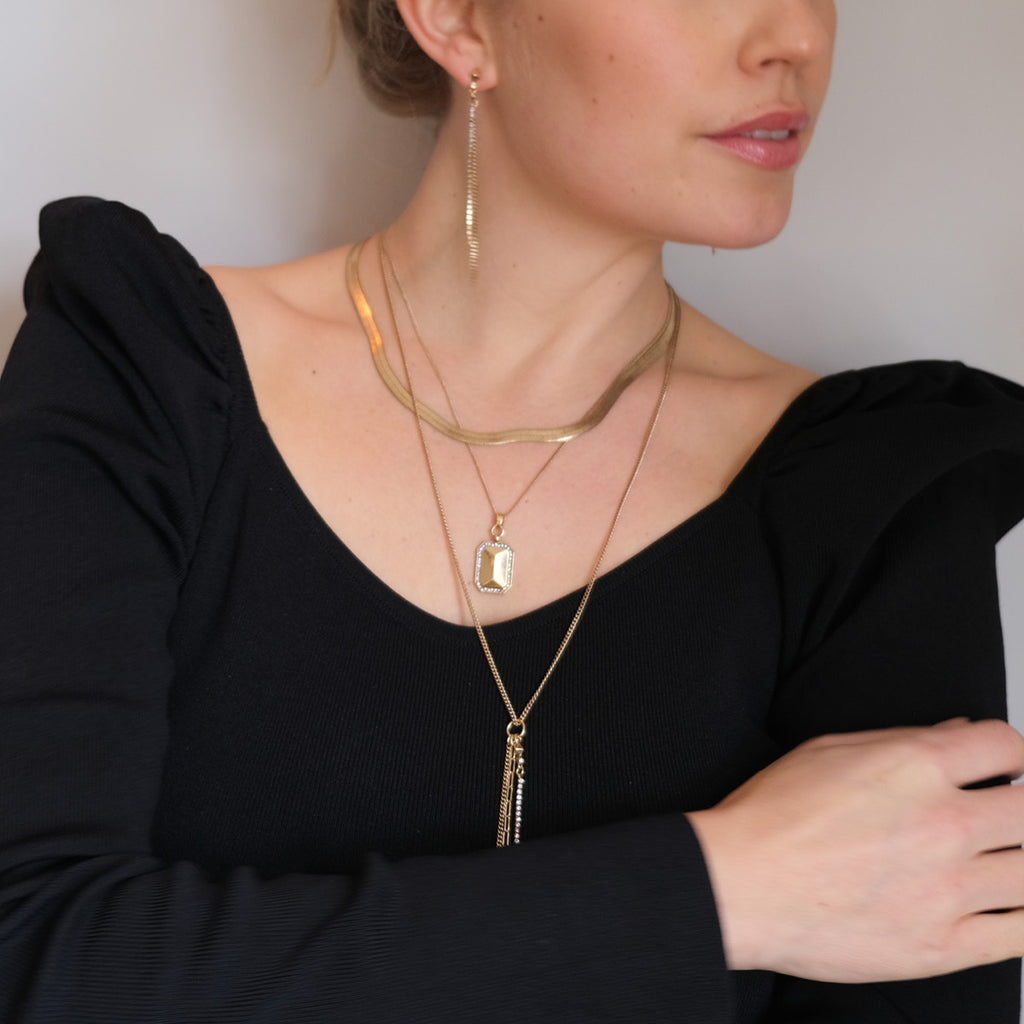 Lange tynne øredobber, G - A&C Oslo - Design Collection_3