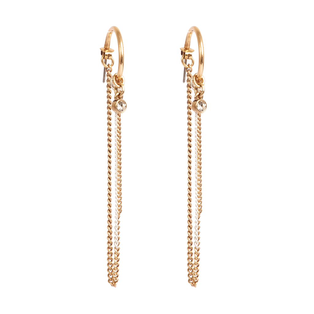 Lange statement-øreringer, G - A&C Oslo - Design Collection