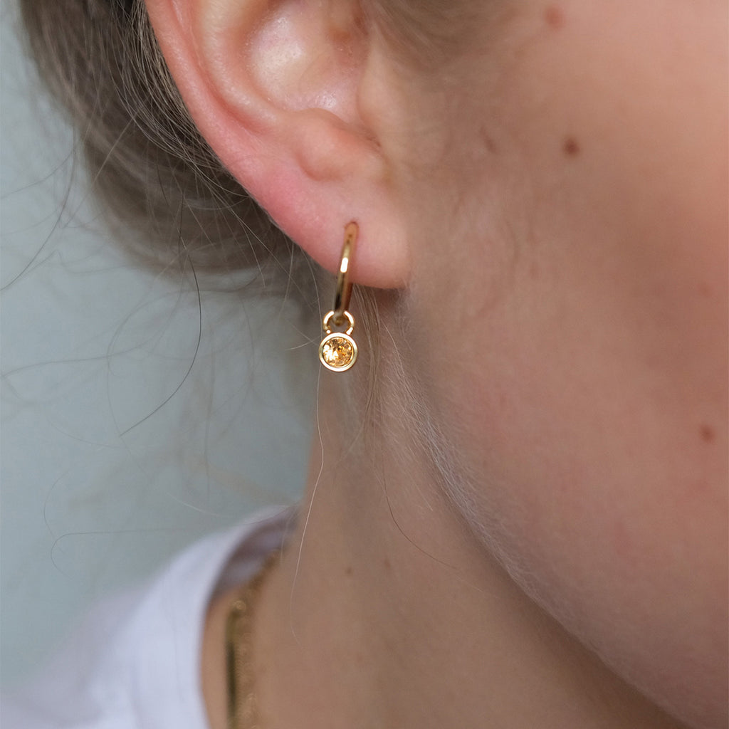 Små øreringer, topaz, G - A&C Oslo - Design Collection_2