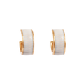 Øreringer, 15 mm, lys grå, Jungle - A&C Oslo - Design Collection