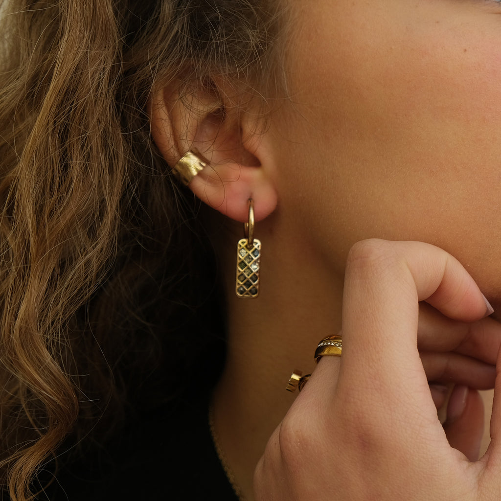 Øreringer med charm, Shaded G - A&C Oslo - Design Collection_3