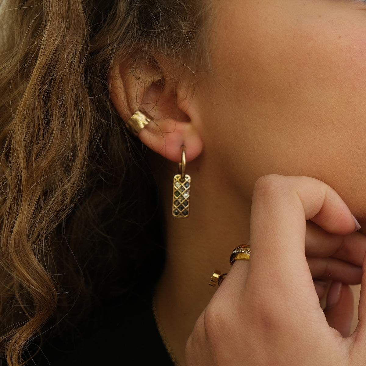 Øreringer med charm, Shaded G - A&C Oslo - Design Collection_3