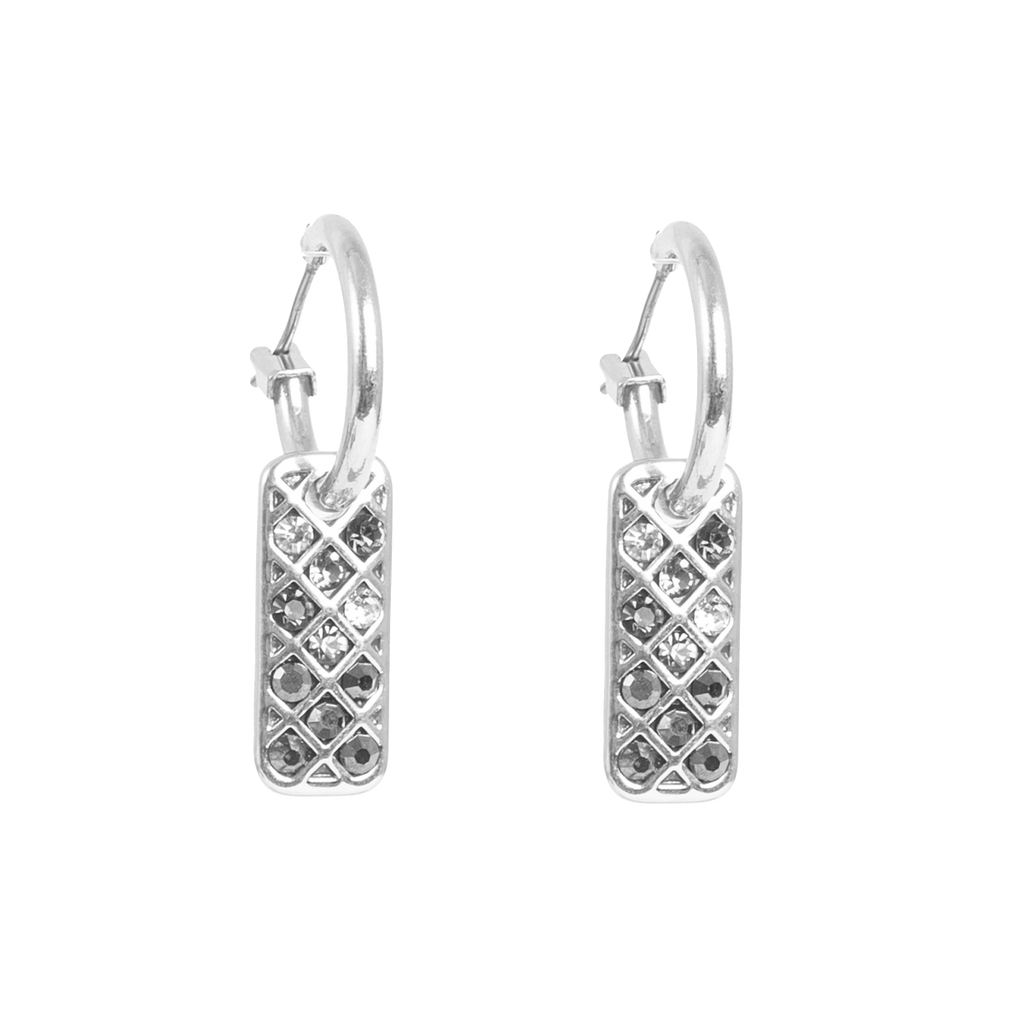 Øreringer med charm, Shaded S - A&C Oslo - Design Collection