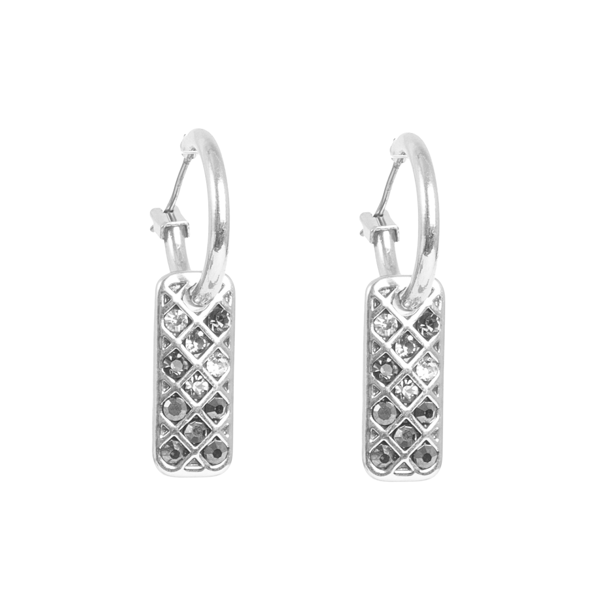 Øreringer med charm, Shaded S - A&C Oslo - Design Collection