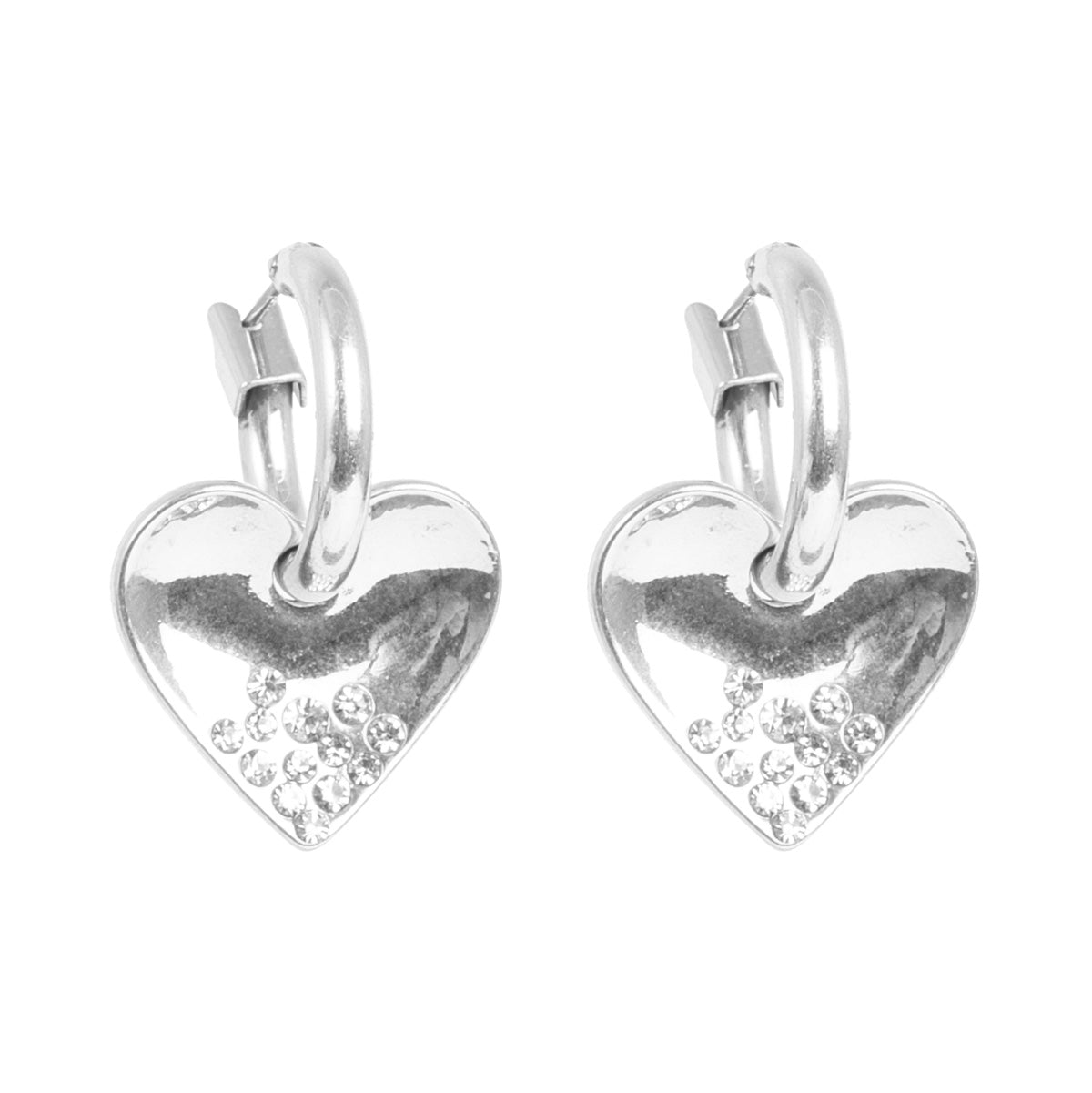 Øreringer, Reversible Hearts, S - A&C Oslo - Design Collection