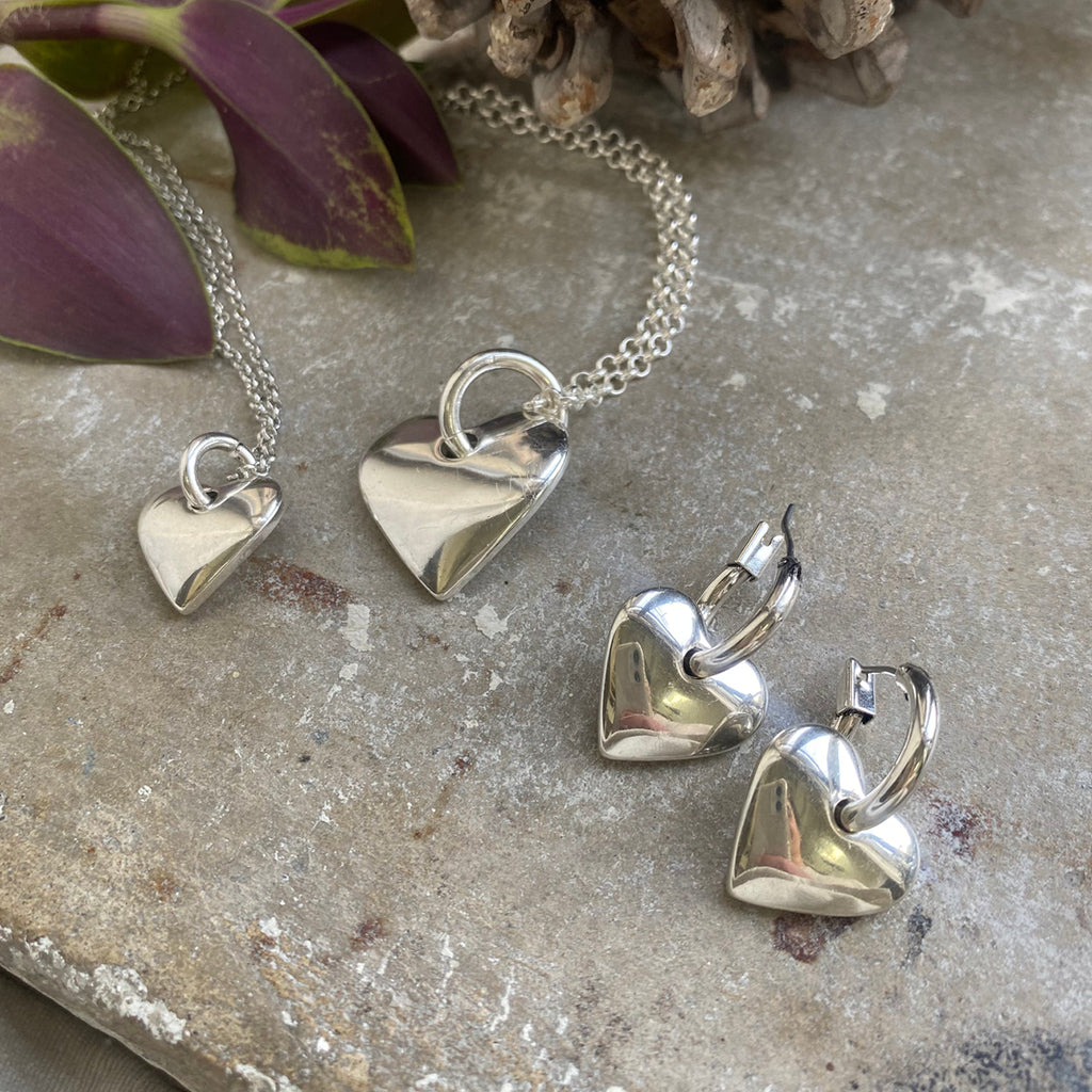 Øreringer, Reversible Hearts, S - A&C Oslo - Design Collection_3