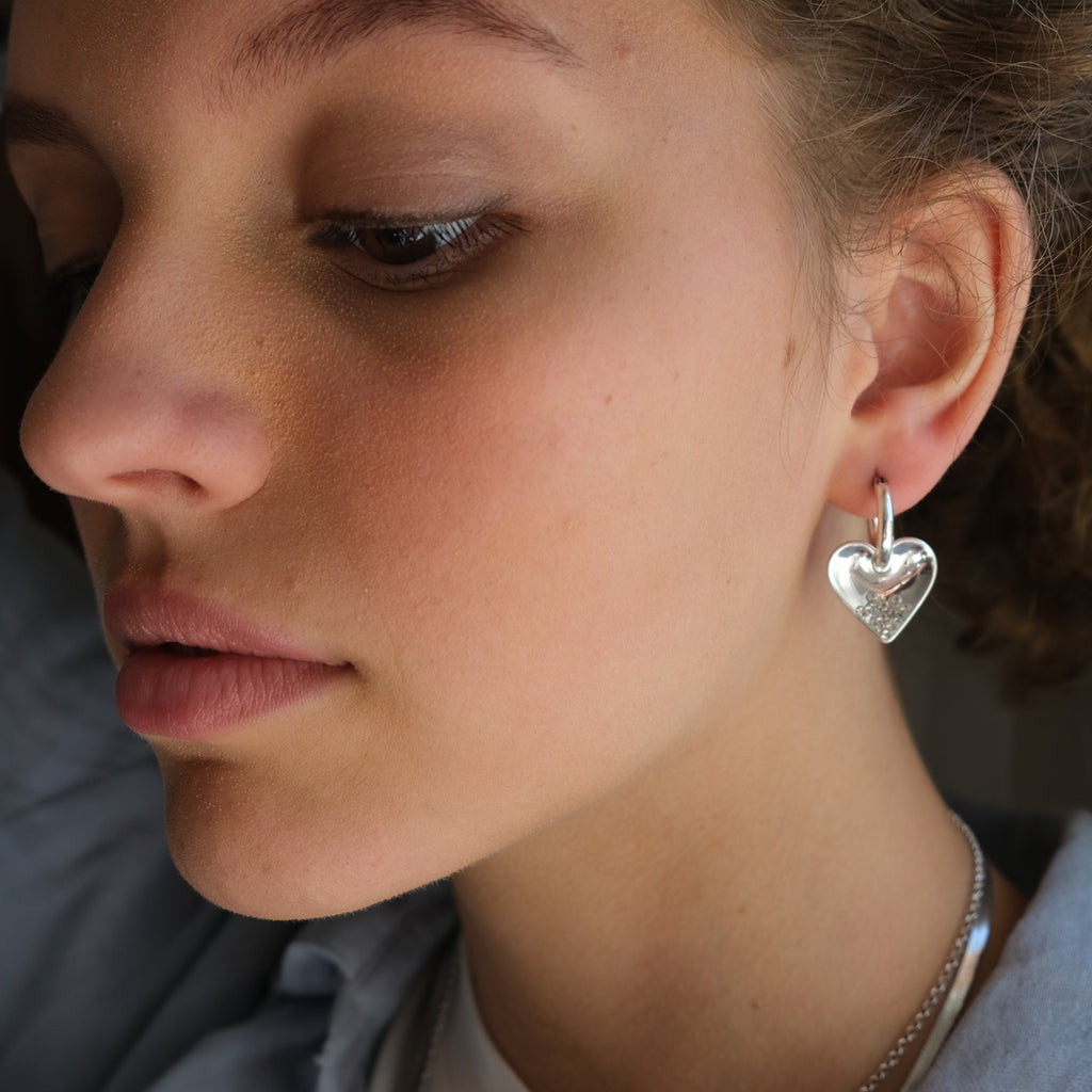 Øreringer, Reversible Hearts, S - A&C Oslo - Design Collection_4