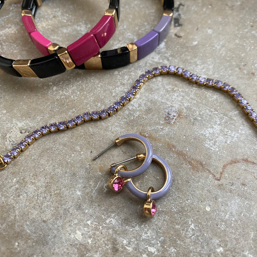 Hoops, lilla emalje, Color Accent - A&C Oslo - Design Collection_3