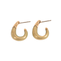 Små øreringer, grønn, Organic Enamel - A&C Oslo - Design Collection