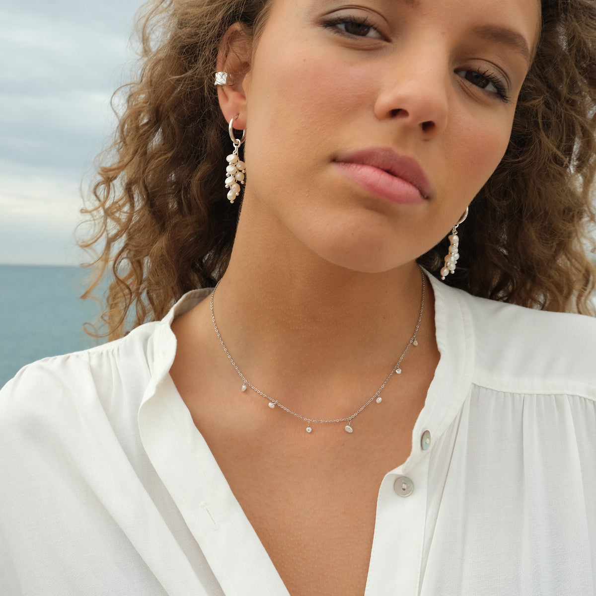 Hoops med perle-bunch, Raw S - A&C Oslo - Design Collection_2
