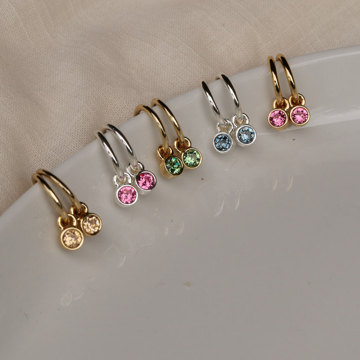 Små øreringer, rose, G - A&C Oslo - Design Collection_2