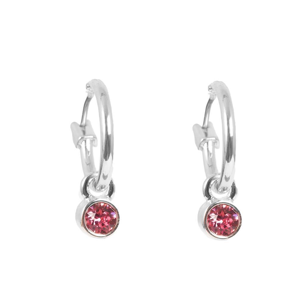 Små øreringer, rose, S - A&C Oslo - Design Collection