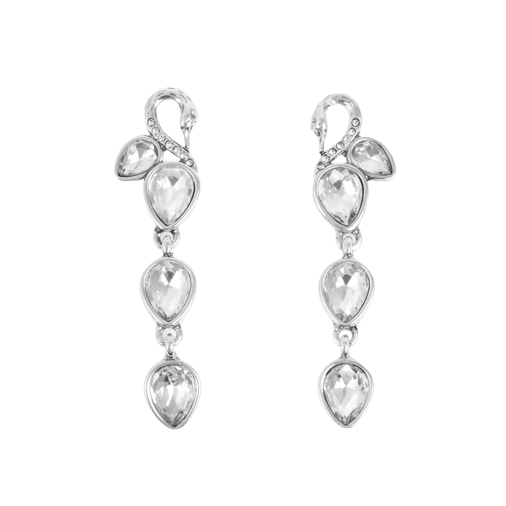 Lange øredobber, Swan, S - A&C Oslo - Design Collection