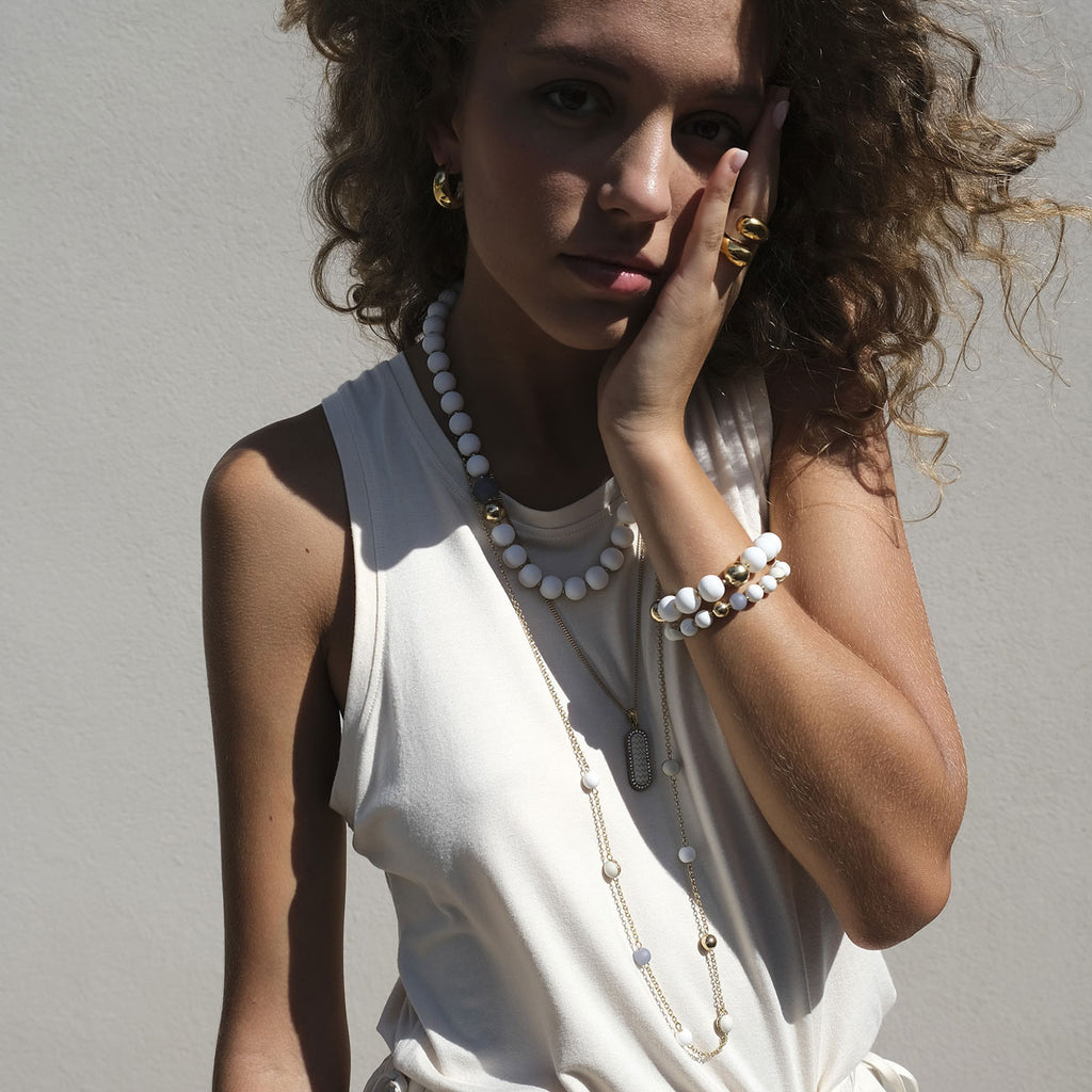 Øreringer, White Dreams - A&C Oslo - Design Collection_3