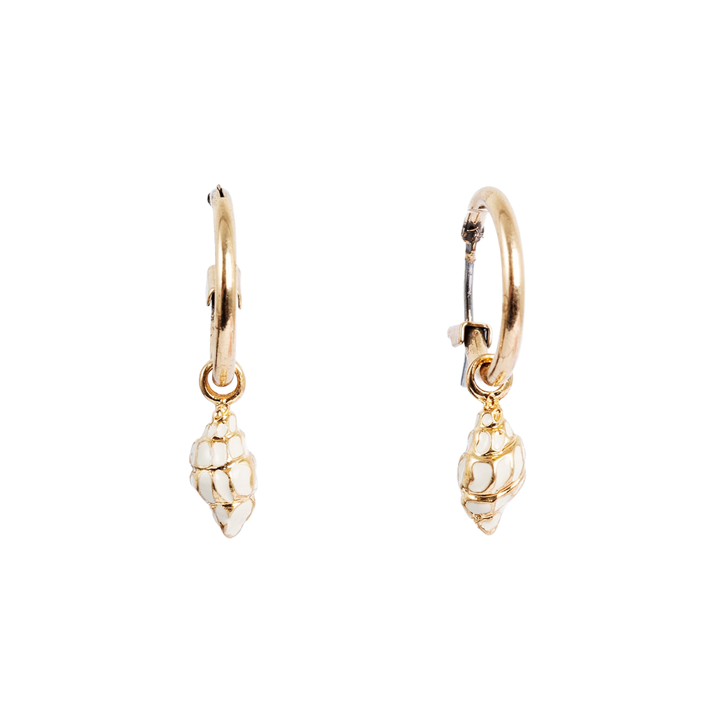 Hoops med charm, konkylie, Aquatic - A&C Oslo - Design Collection