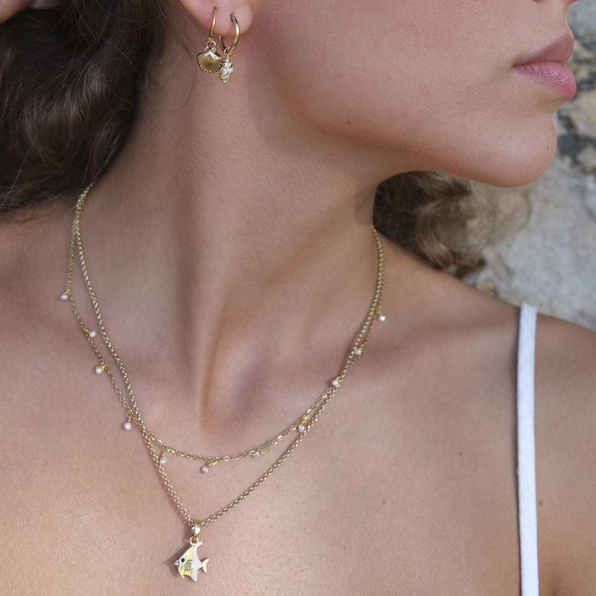 Hoops med charm, konkylie, Aquatic - A&C Oslo - Design Collection_3