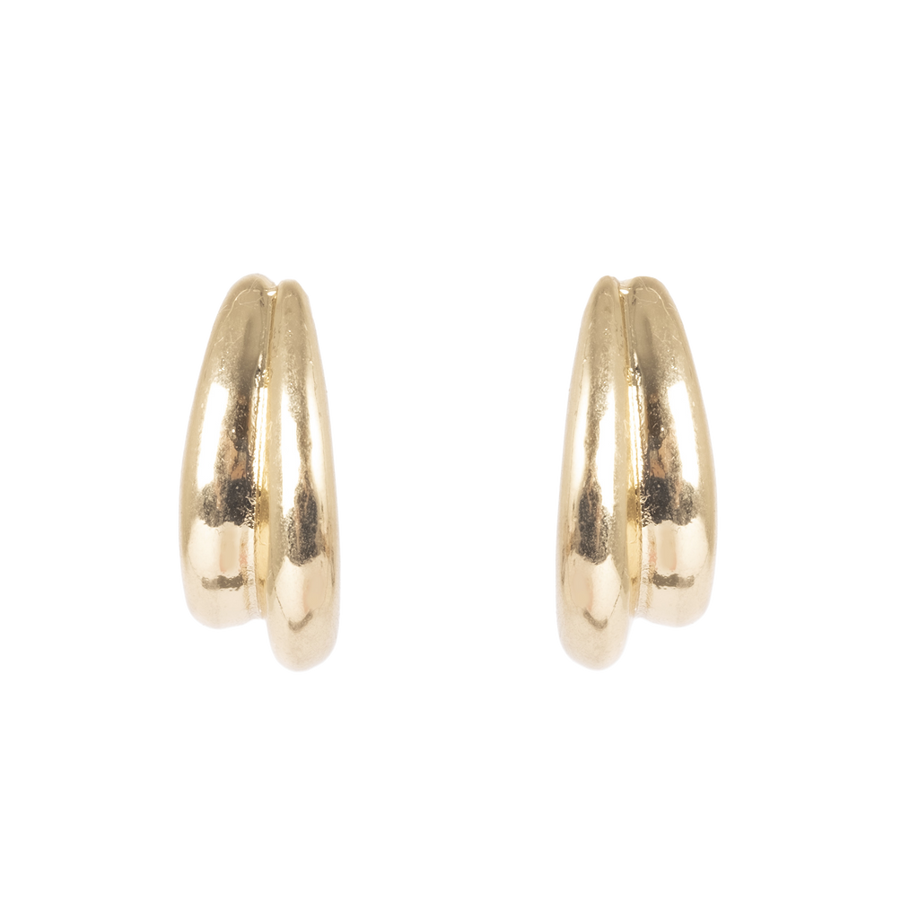 Øredobber, hoops 19 mm, Liquid G - A&C Oslo - Design Collection