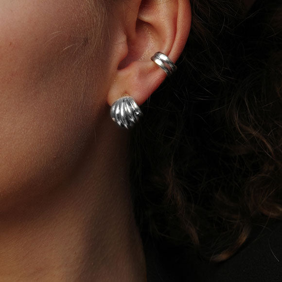 Øredobber, hoops 16 mm, Liquid S - A&C Oslo - Design Collection_3