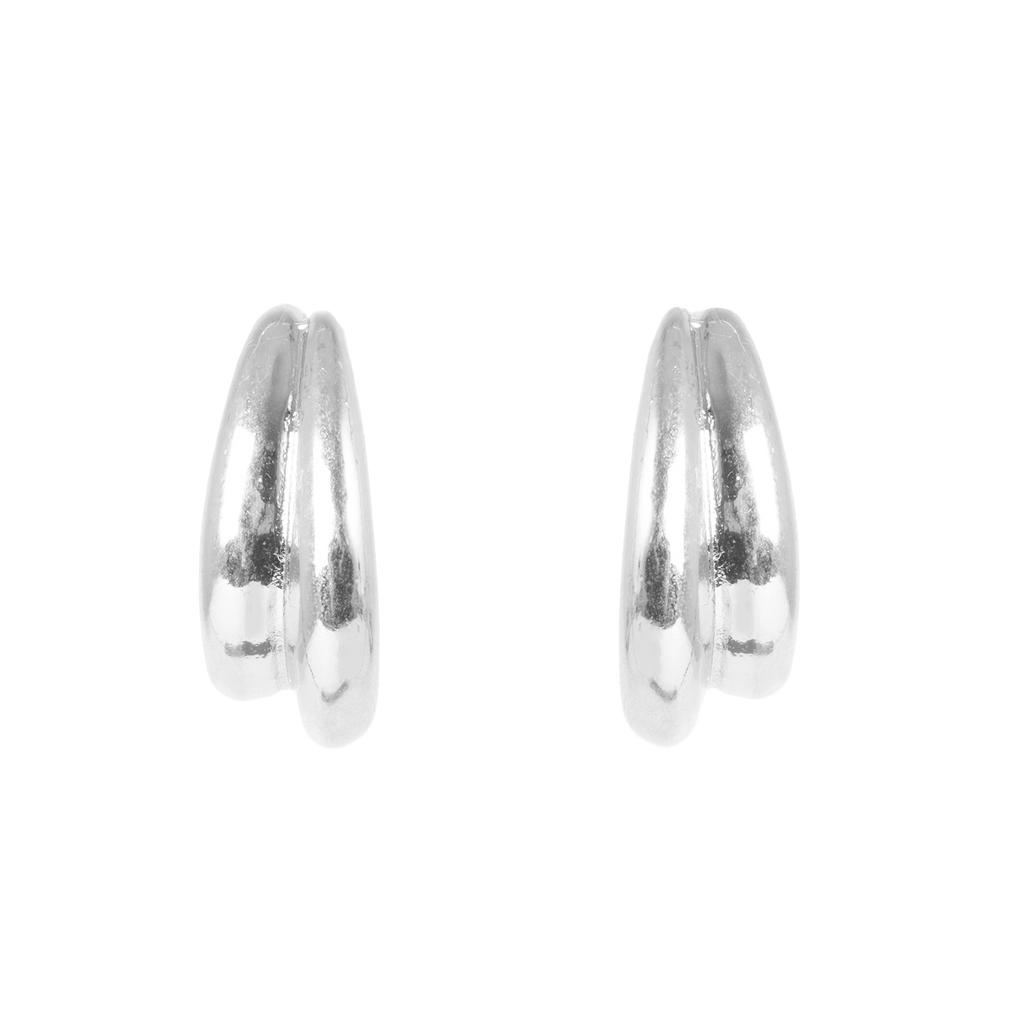 Øredobber, hoops 19 mm, Liquid S - A&C Oslo - Design Collection
