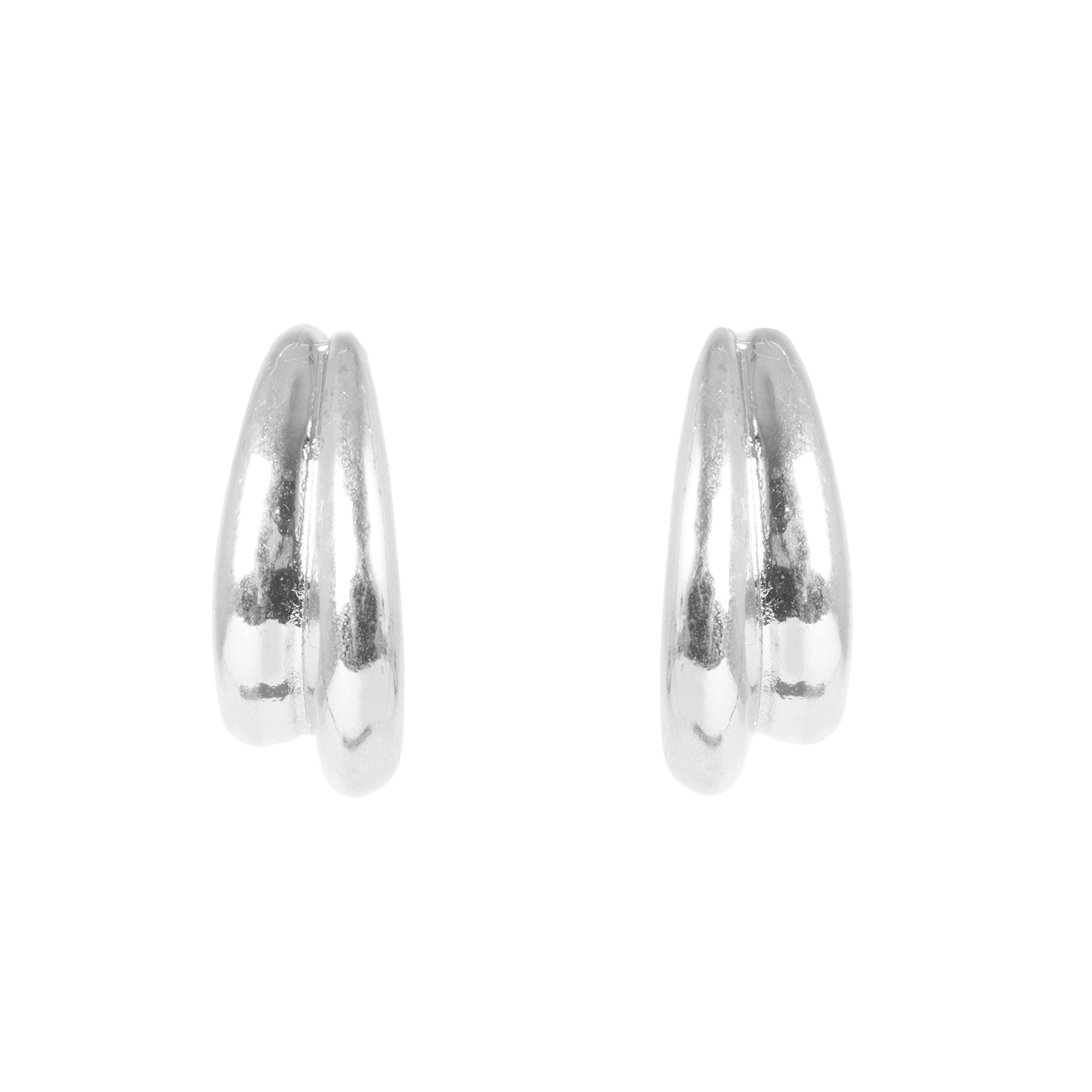 Øredobber, hoops 19 mm, Liquid S - A&C Oslo - Design Collection