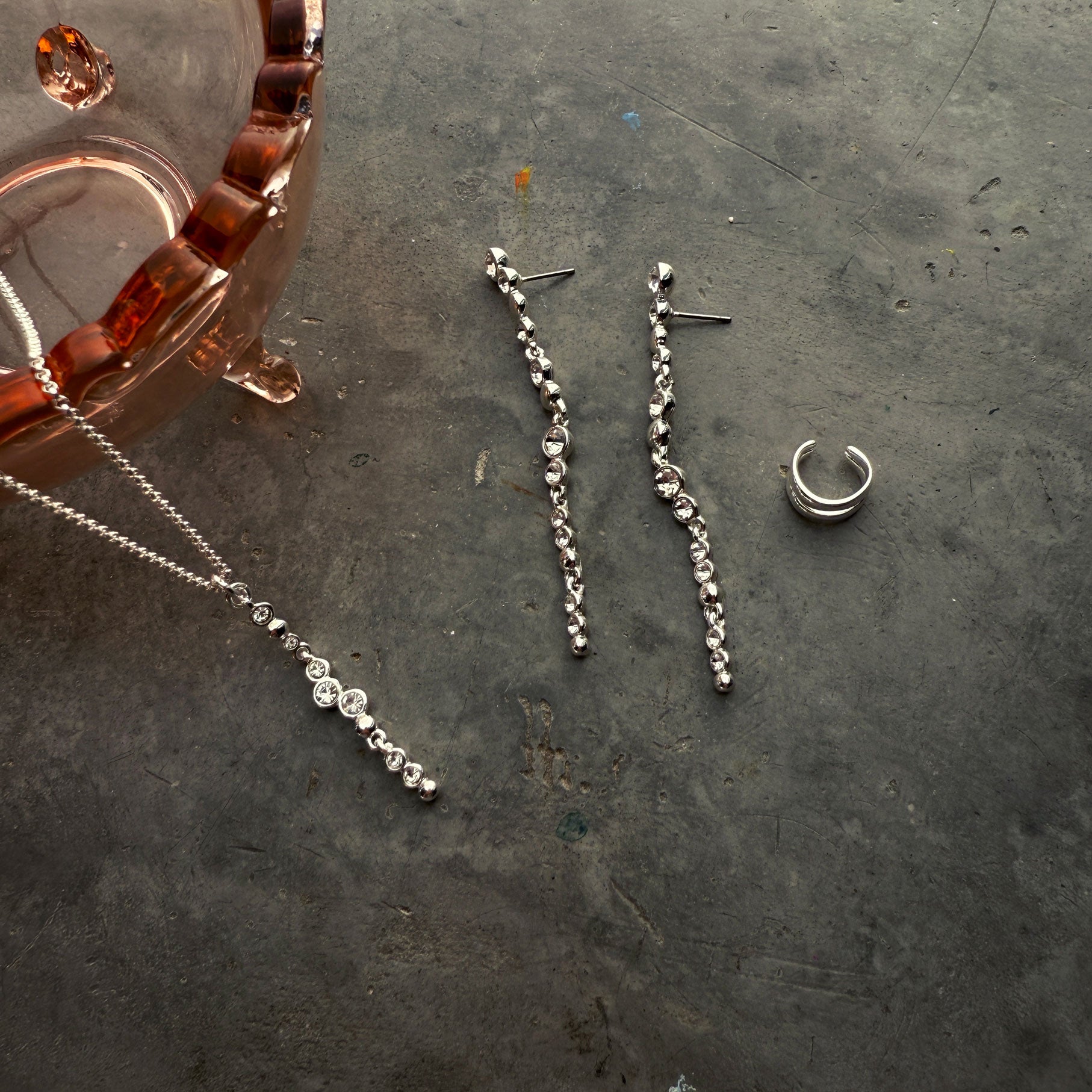 Lange øredobber, Sweet Droplets S - A&C Oslo - Design Collection_2