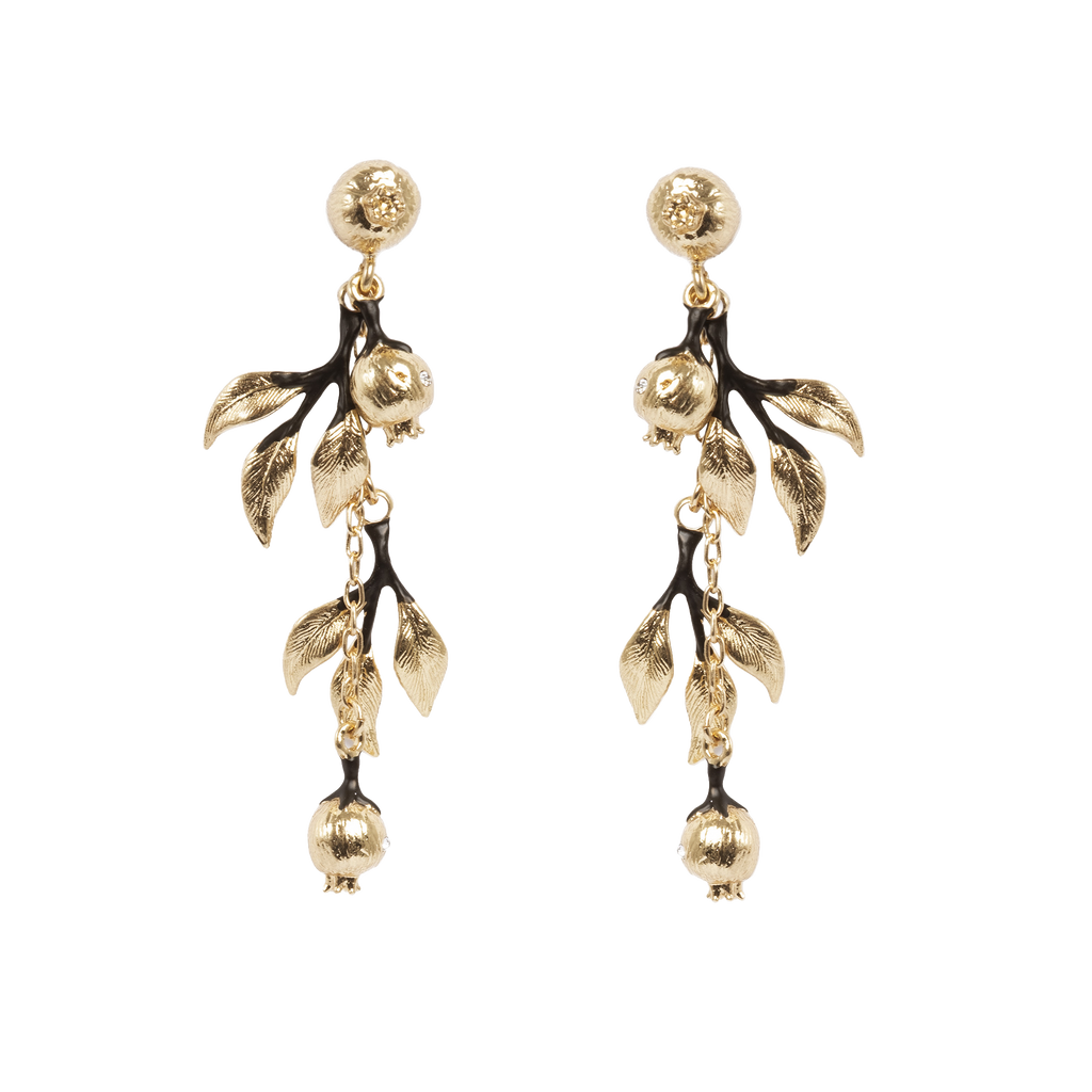 Lange øredobber, Rose Hip - A&C Oslo - Design Collection