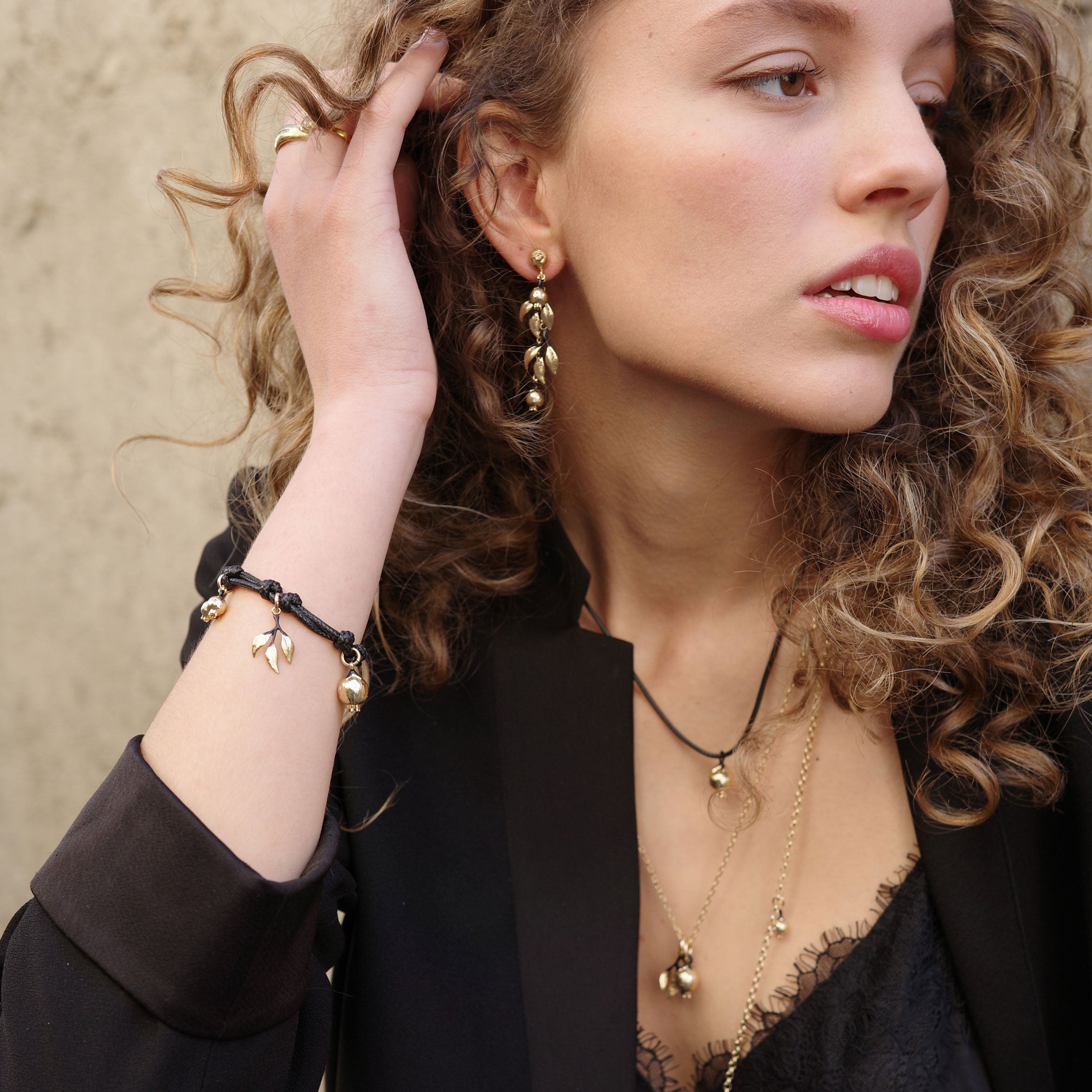 Lange øredobber, Rose Hip - A&C Oslo - Design Collection_2