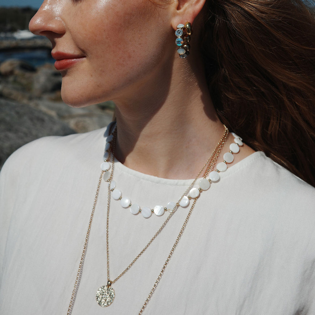 Øreringer, 30 mm, Solstice G - A&C Oslo - Design Collection_2