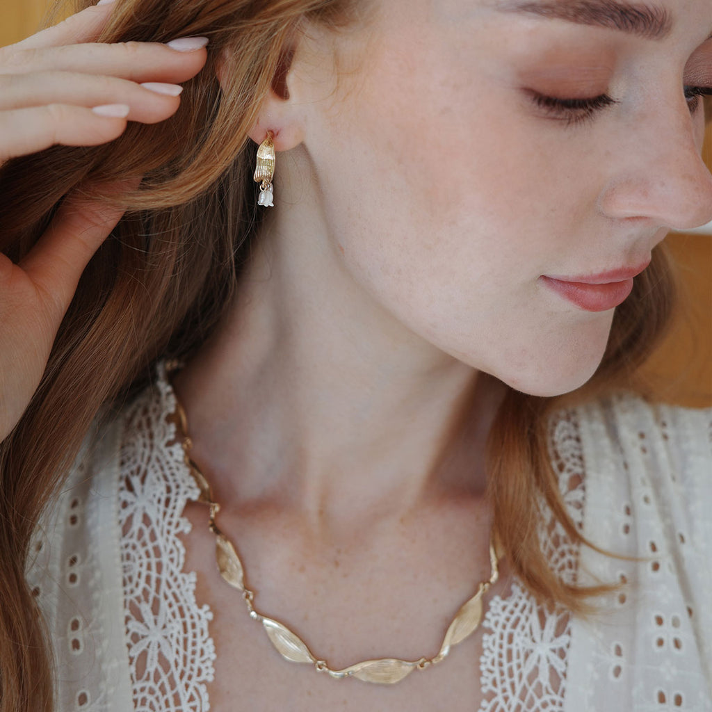 Øreringer, Lilies & Pearls - A&C Oslo - Design Collection_3
