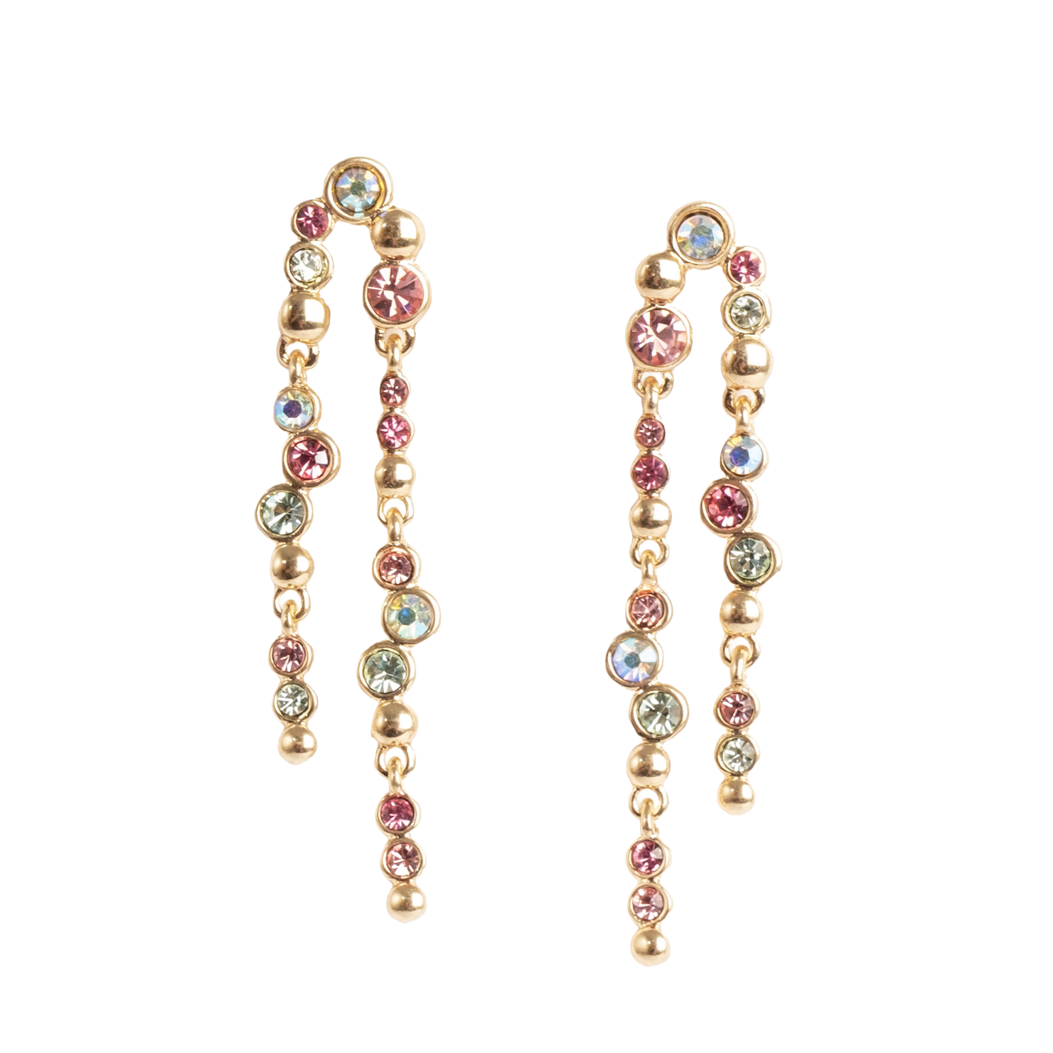 To-rads øredobber, Sweet Droplets Multi - A&C Oslo - Design Collection