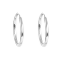 Øreringer, Steel unisex, 20 mm