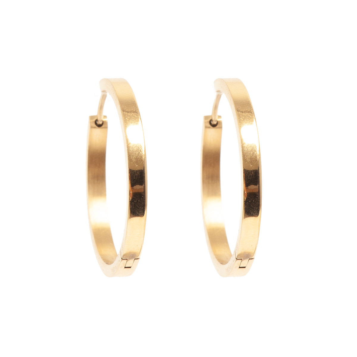 Medium øreringer, Steel G