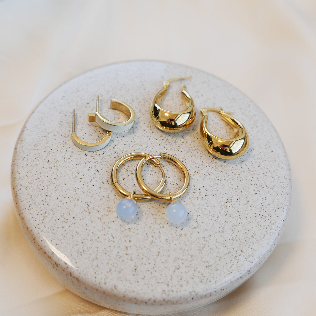 Øreringer, moonstone - A&C Oslo - Pure Steel_4