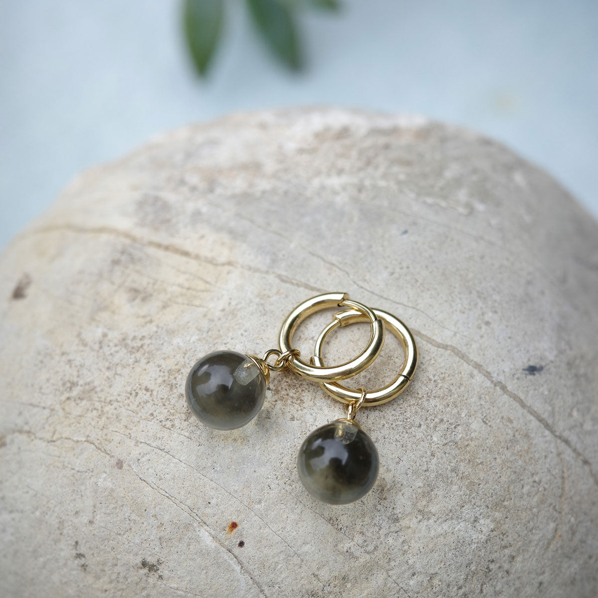 Hoops med glasskule, grey, G - A&C Oslo - Pure Steel_2