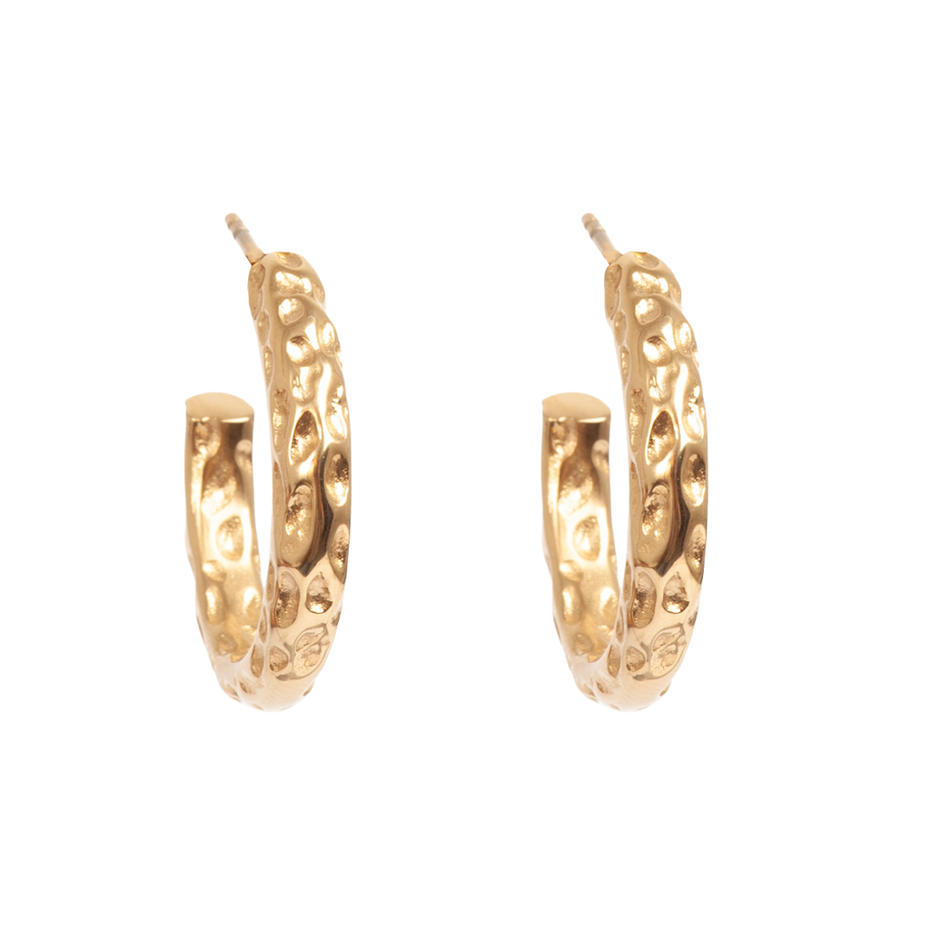 Øreringer, Steel Raw, G