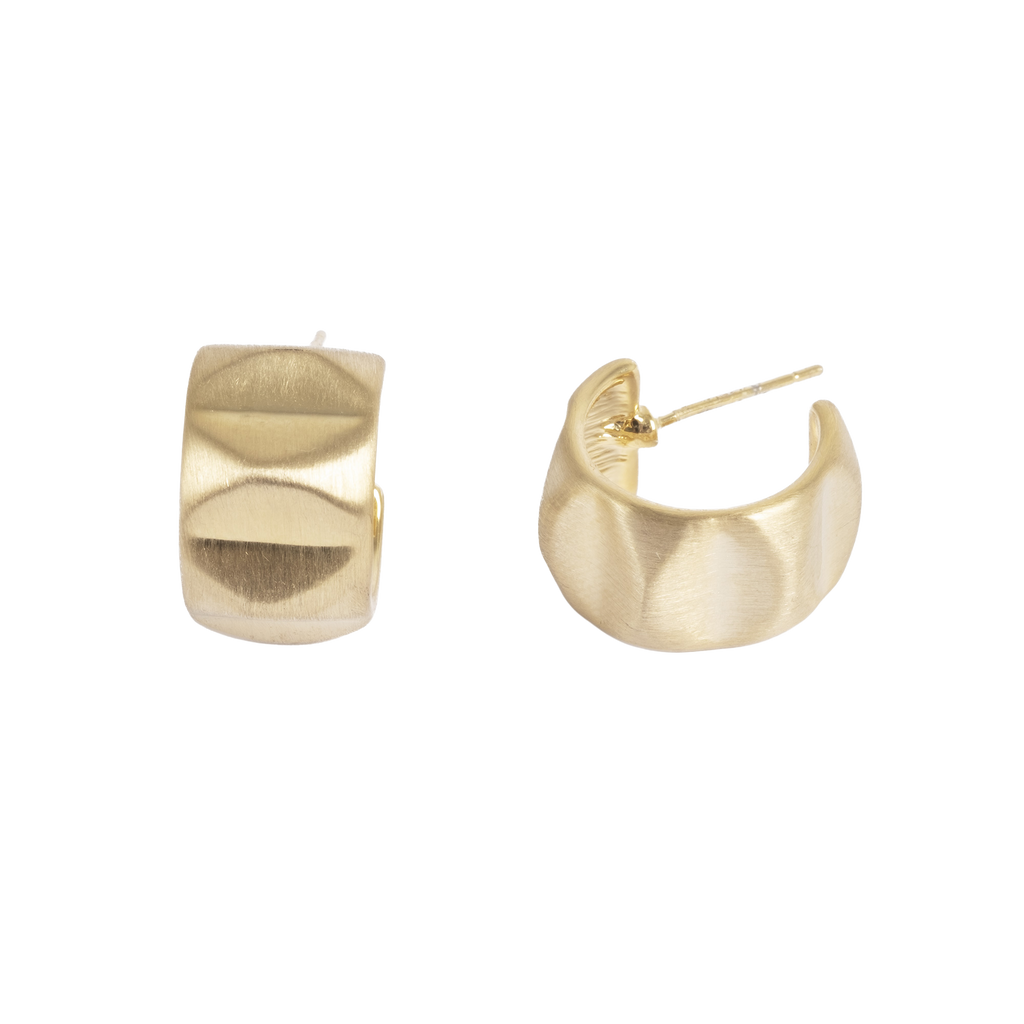 Øreringer, Steel Satin G