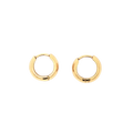 Øreringer,13 mm, Steel Soft G