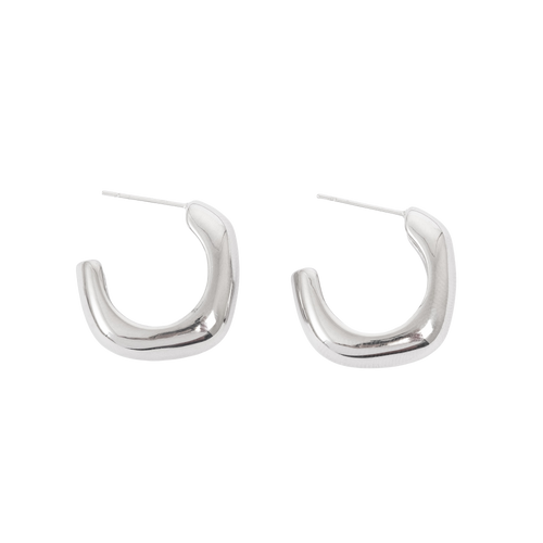 Hoops, soft square, S - A&C Oslo - Pure Steel