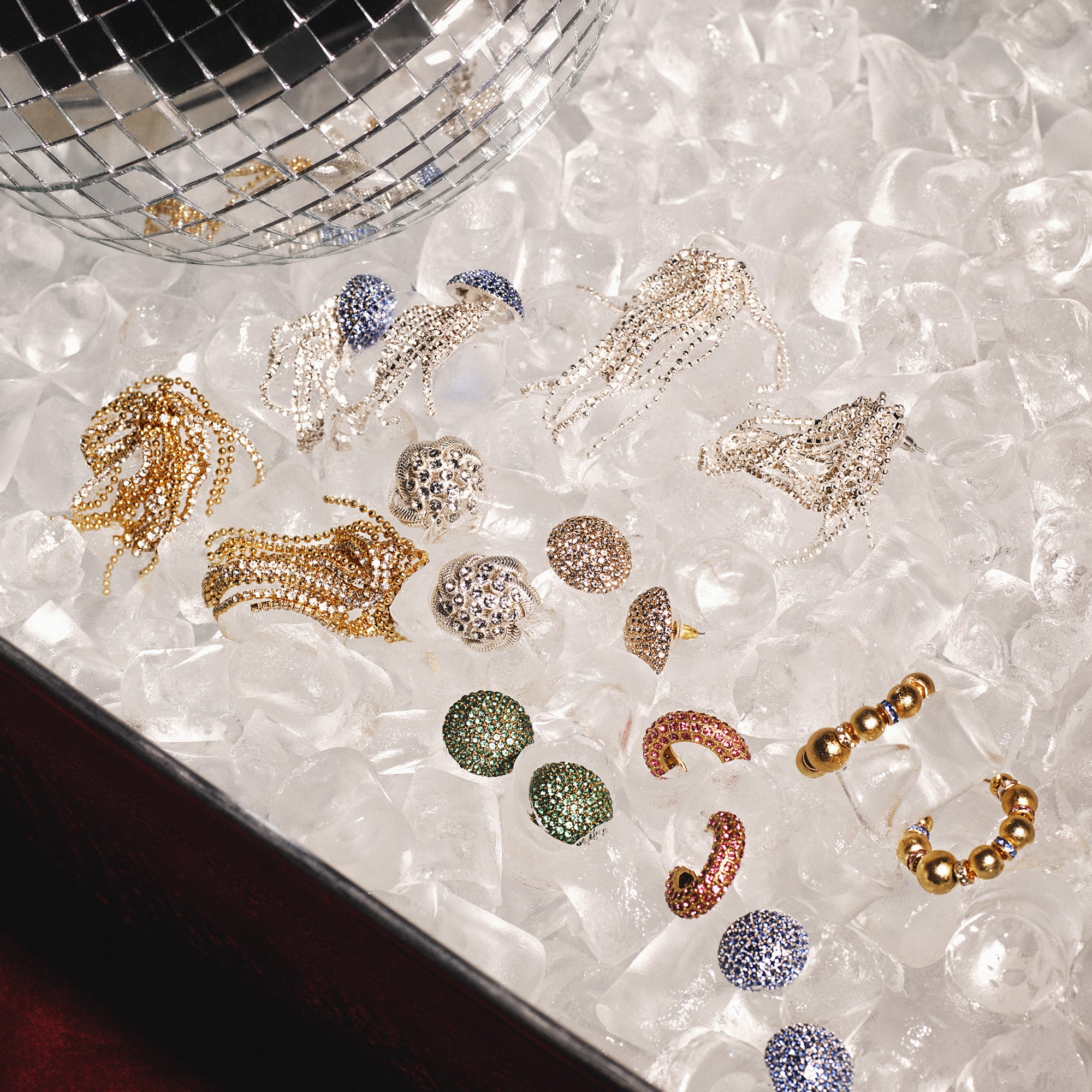 Øredobber, Disco Sally, Blue, TD - Tone Damli by A&C_2