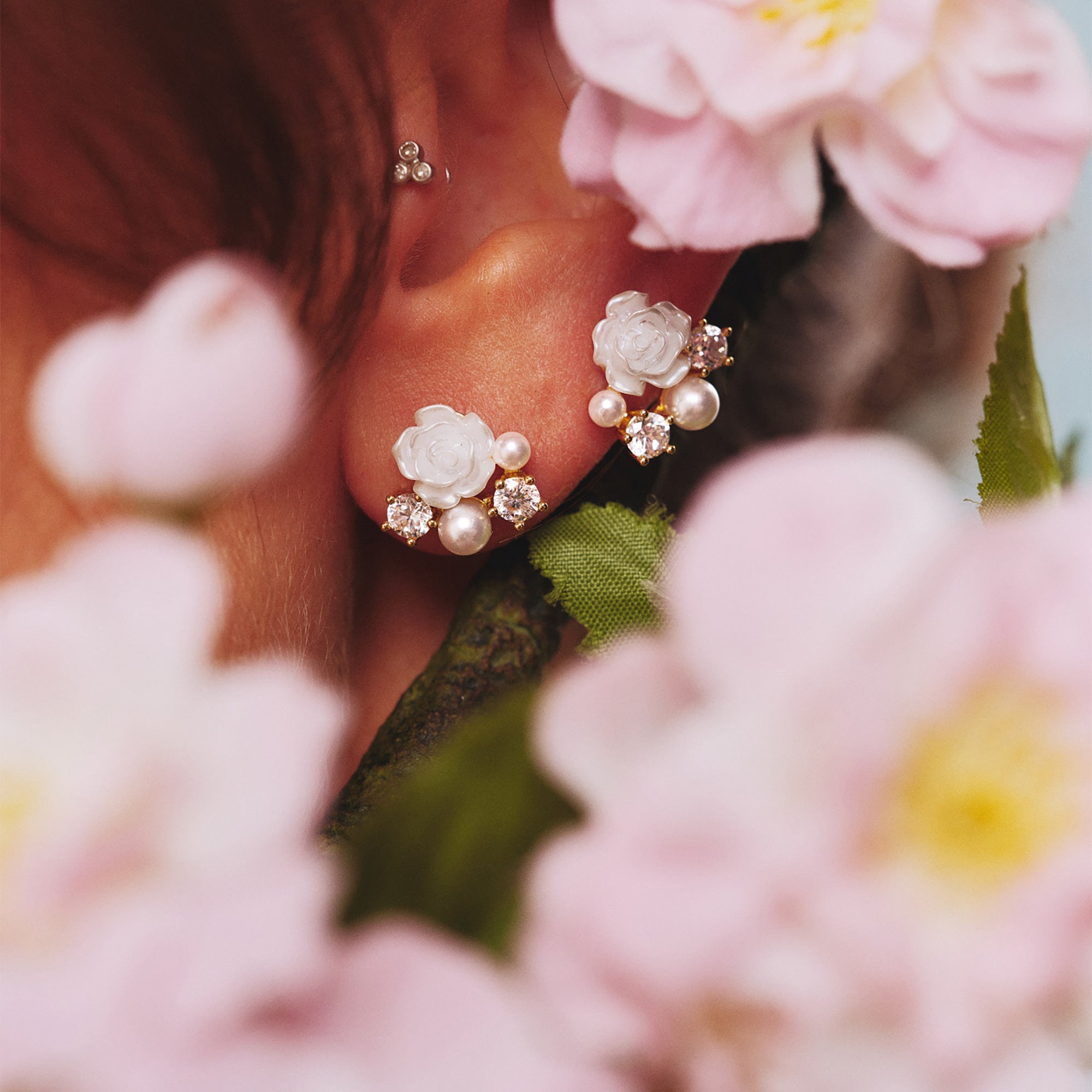 Små øredobber, Rose Garden, Tone Damli