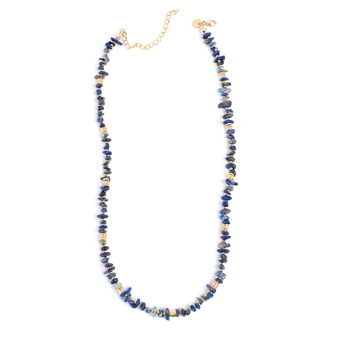 Kort kjede med lapis, Nature Beads - A&C Oslo - Design Collection_5
