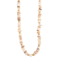Kort kjede, Nature Beads, beige - A&C Oslo - Design Collection
